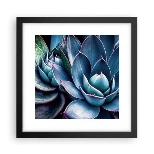 Poster in een zwarte lijst - Levenskracht - 30x30 cm