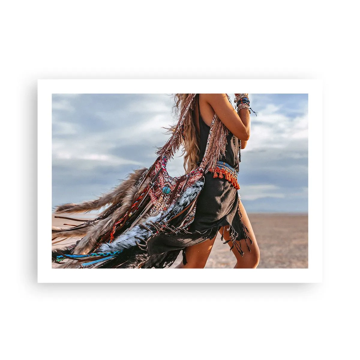 Poster - Het meisje van de sjamaan - 70x50 cm
