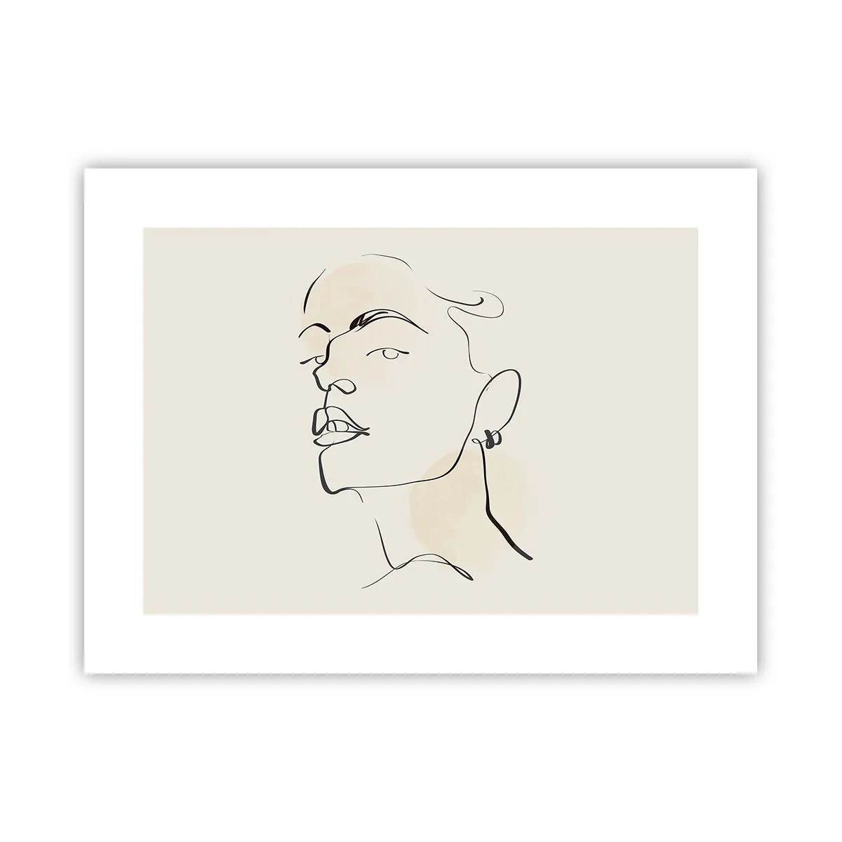 Poster - Een trotse blik - 40x30 cm