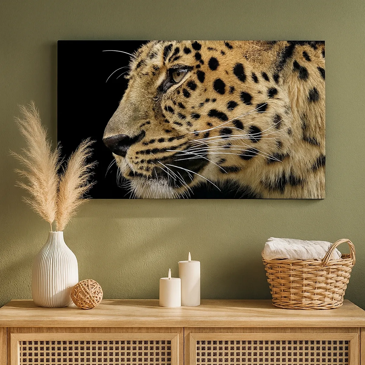 Schilderen op canvas - Rustig, gefocust, klaar - 30x30 cm