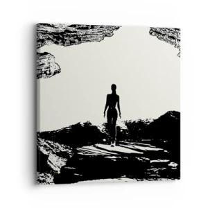 Schilderen op canvas - Een nieuwe kijk - 30x30 cm