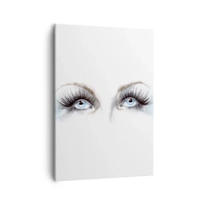 Schilderen op canvas - Ogen van een engel - 50x70 cm