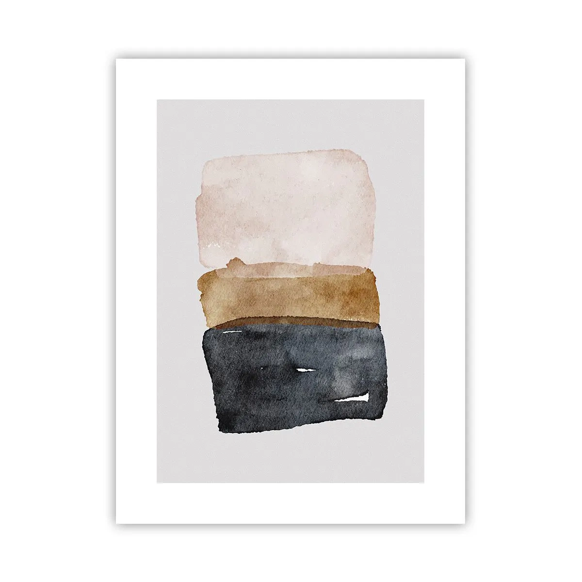 Poster - De samenstelling van de kleuren van de aarde - 30x40 cm