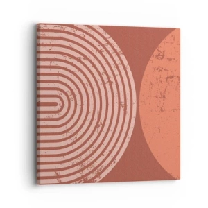 Schilderen op canvas - Een nauwe band - 30x30 cm