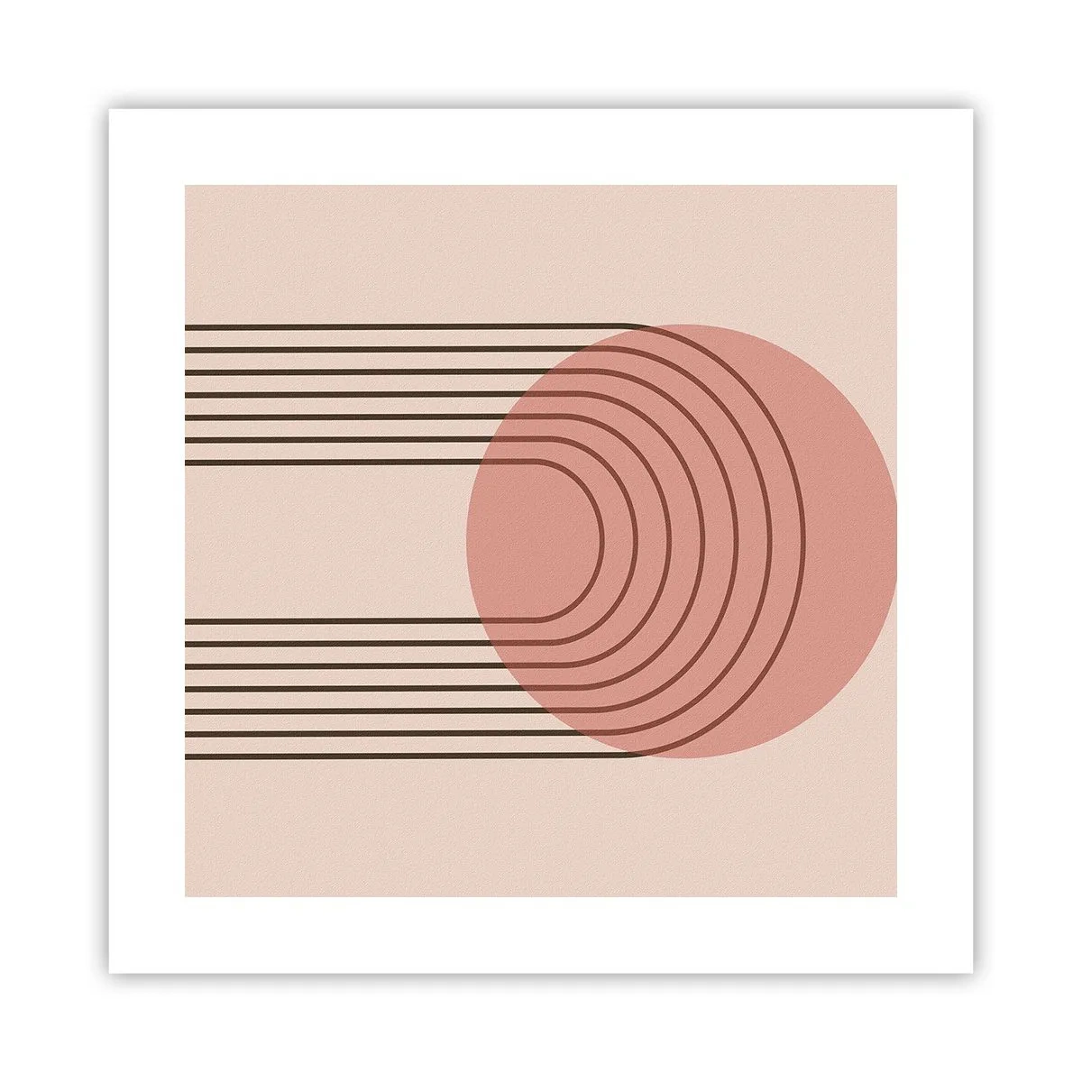 Poster - Onweerstaanbare aantrekkingskracht - 40x40 cm