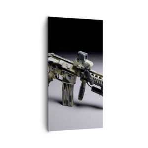 Schilderen op canvas - Altijd dreigend - 65x120 cm