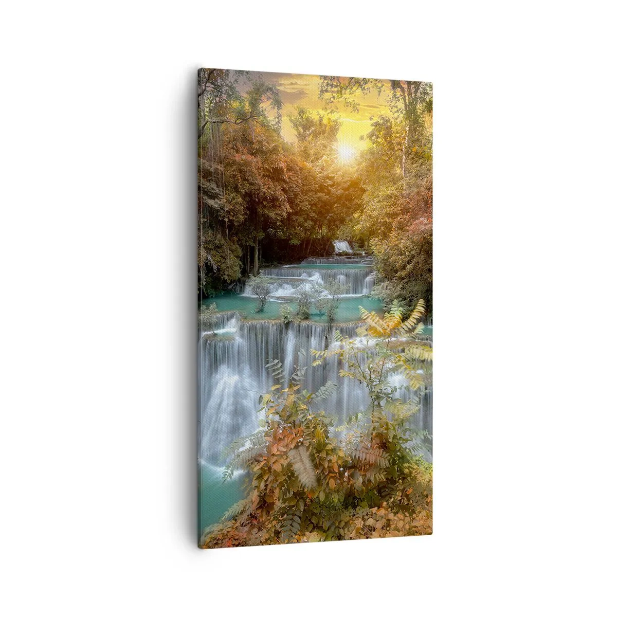 Schilderen op canvas - Verborgen schat van het bos - 55x100 cm