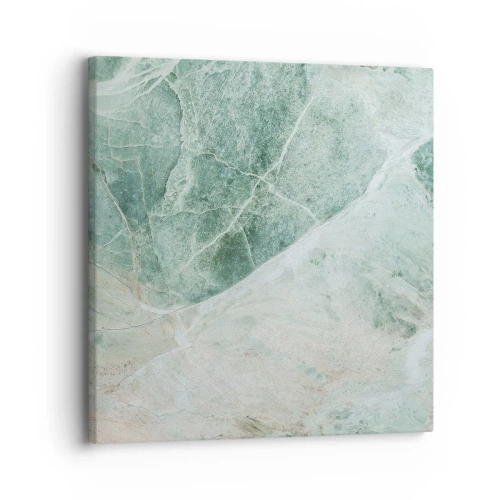 Schilderen op canvas - De nobele kou van steen - 30x30 cm