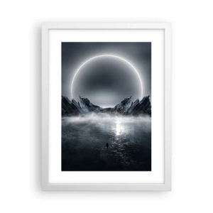 Poster in een witte lijst - Einde van het verhaal - 30x40 cm