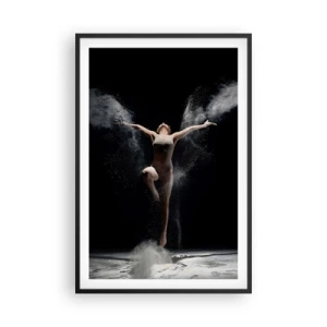 Poster in een zwarte lijst - Elfen bestaan - 61x91 cm