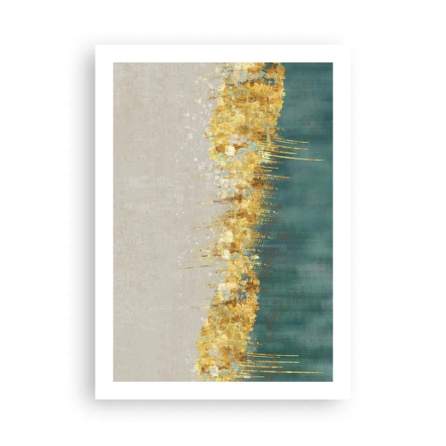 Poster - De gouden rand - 50x70 cm