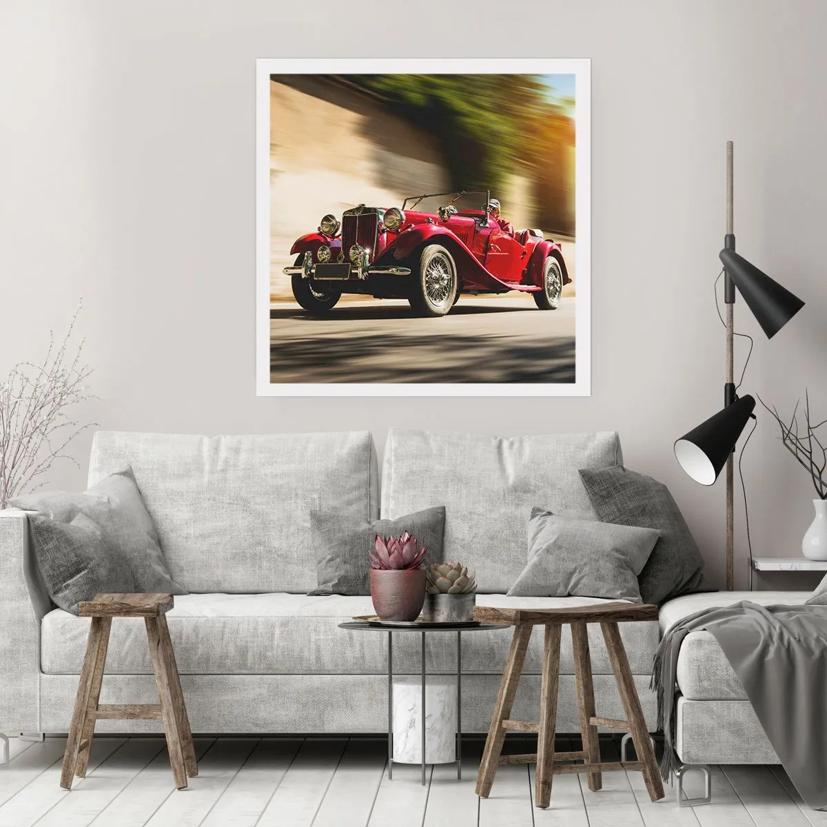 Poster - Mooier dan Nike van Samothrace - 50x50 cm