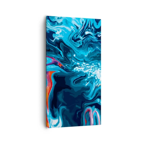 Schilderen op canvas - Reis naar het centrum van de hemel - 55x100 cm