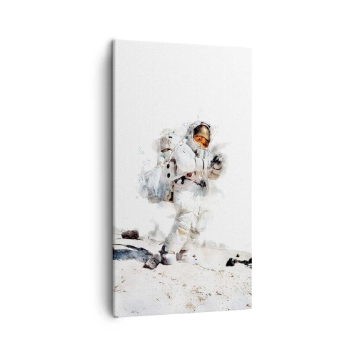 Schilderen op canvas - Gezant van de Aarde - 45x80 cm