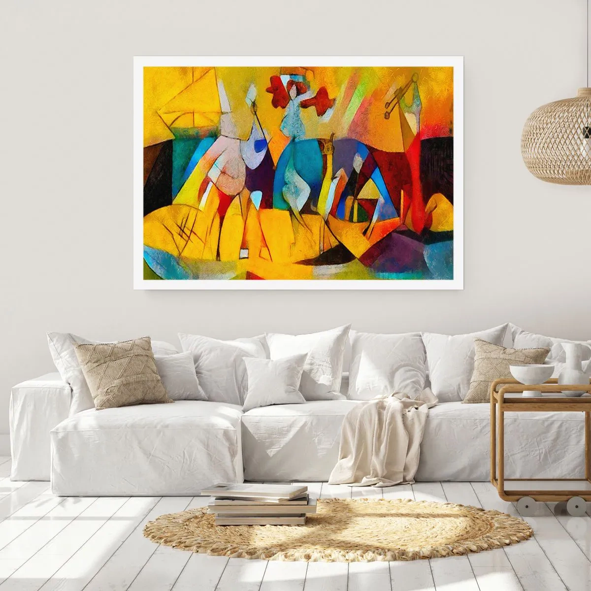 Poster - Zon - leven - vreugde - 91x61 cm
