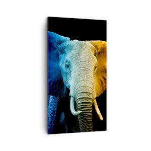 Schilderen op canvas - Excentriek, niet raar - 45x80 cm