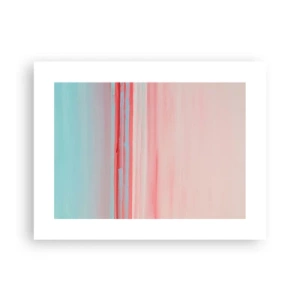 Poster - Abstractie bij dageraad - 40x30 cm