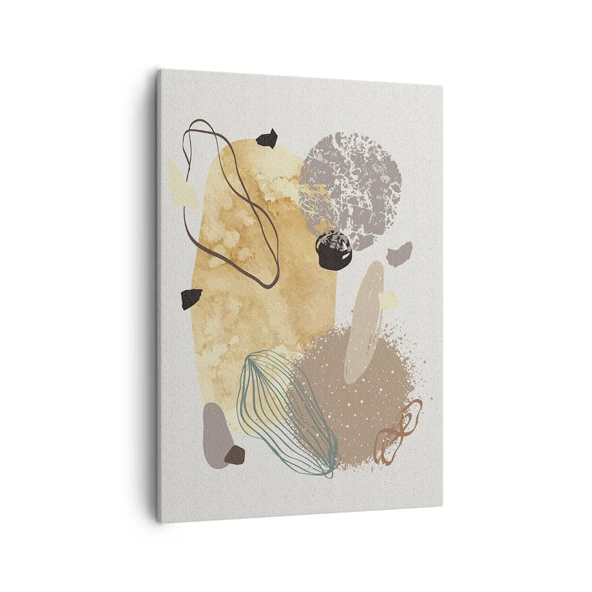Schilderen op canvas - Toegepaste plumcologie - 50x70 cm