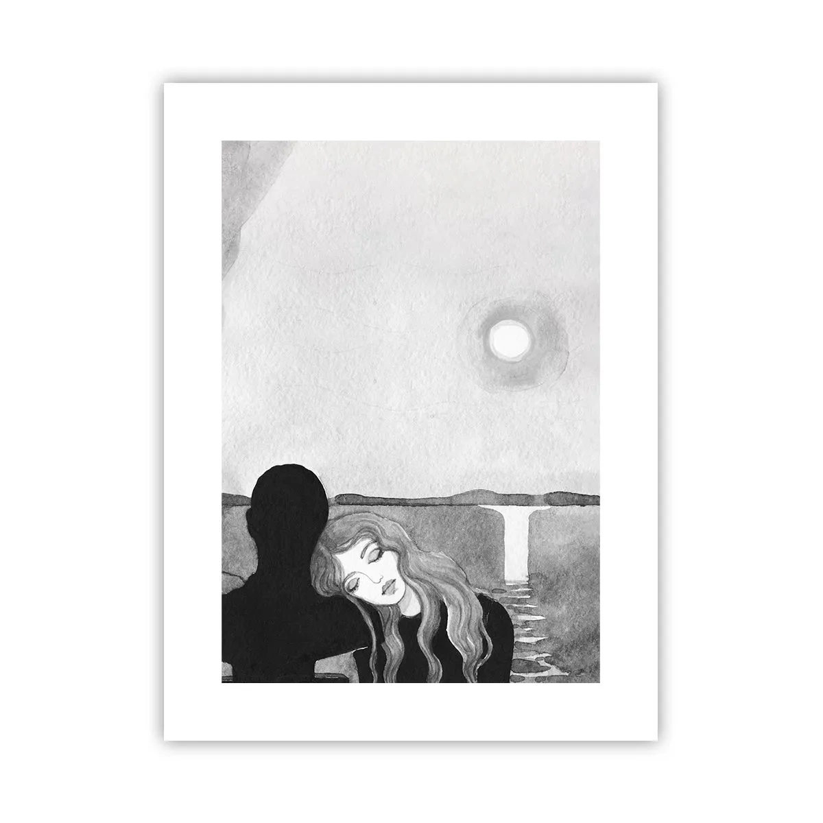 Poster - Altijd een geheim - 30x40 cm