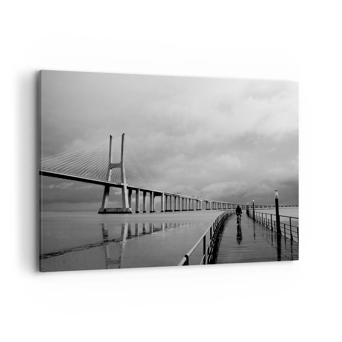 Schilderen op canvas - Gun iedereen wat hij verdient. - 120x80 cm