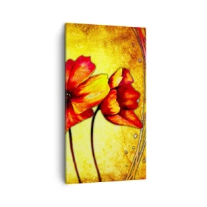 Schilderen op canvas - In Art Nouveau-decoraties - 45x80 cm