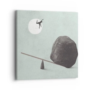 Schilderen op canvas - Vervulde dromen - 30x30 cm