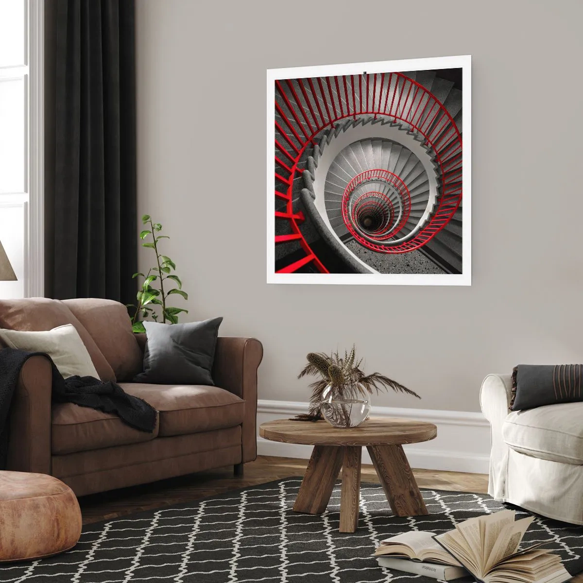 Poster - Architectuur plezier - 40x40 cm