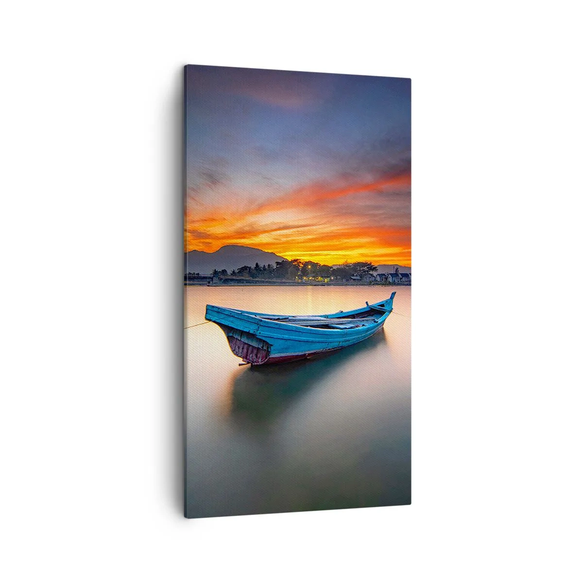 Schilderen op canvas - Een goede nacht komt eraan - 45x80 cm