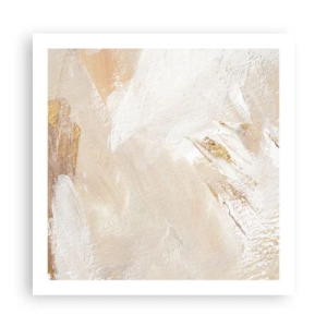 Poster - Pastelkleurige compositie - 60x60 cm