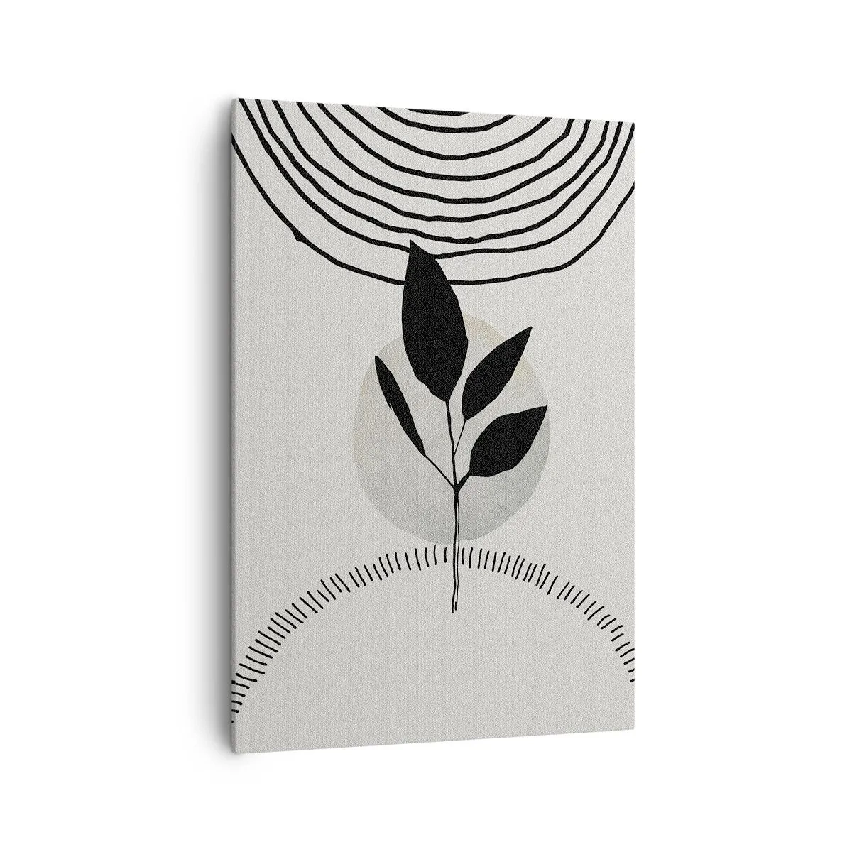 Schilderen op canvas - Compositie: natuurrituelen - 70x100 cm