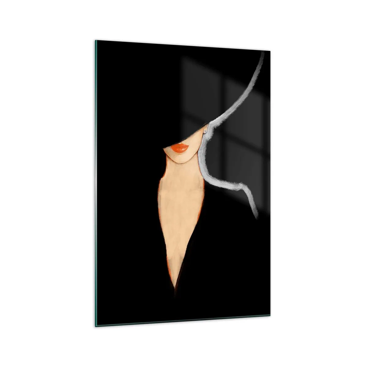 Schilderen op glas - Elegantie en stijl - 70x100 cm