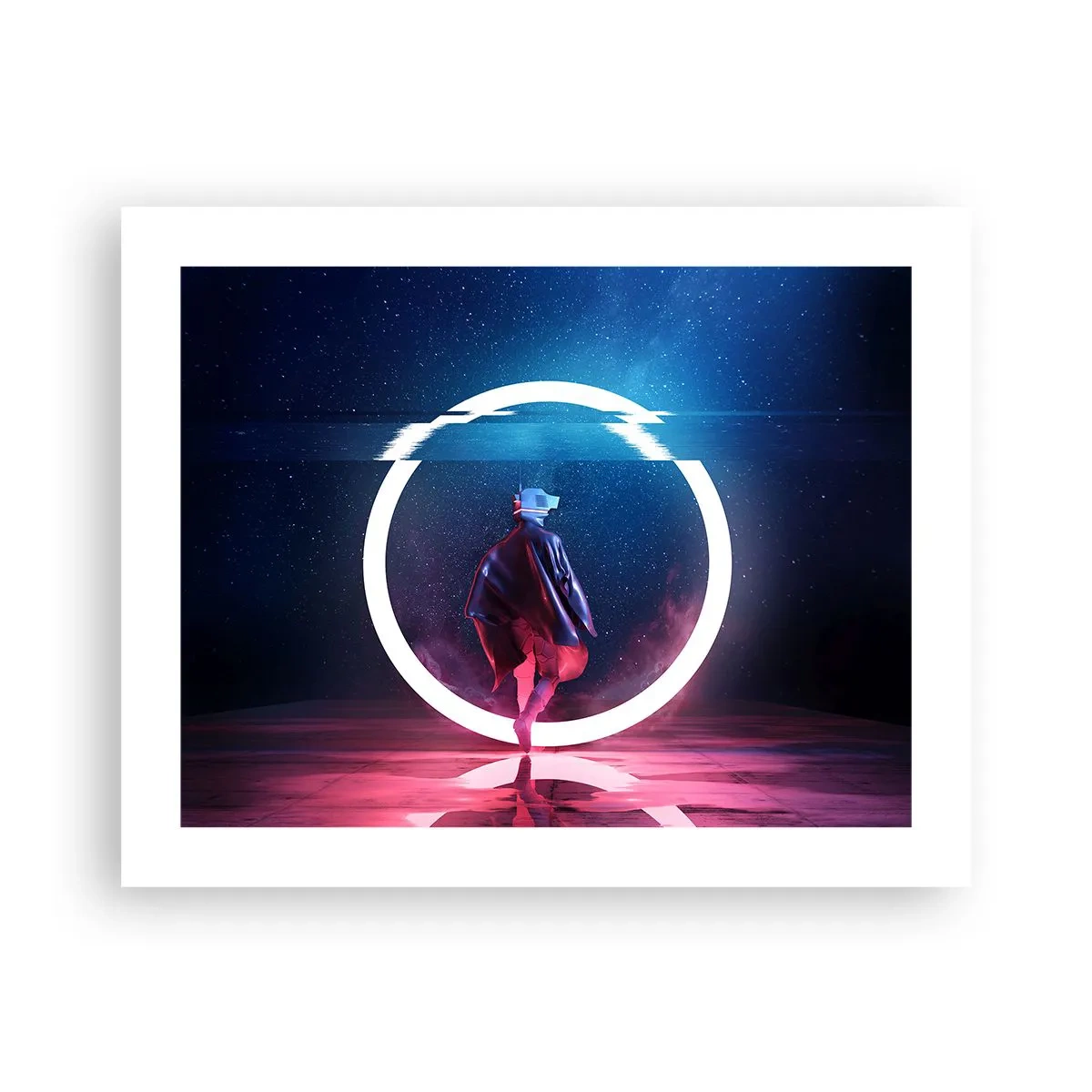 Poster - Tussen werelden - 50x40 cm