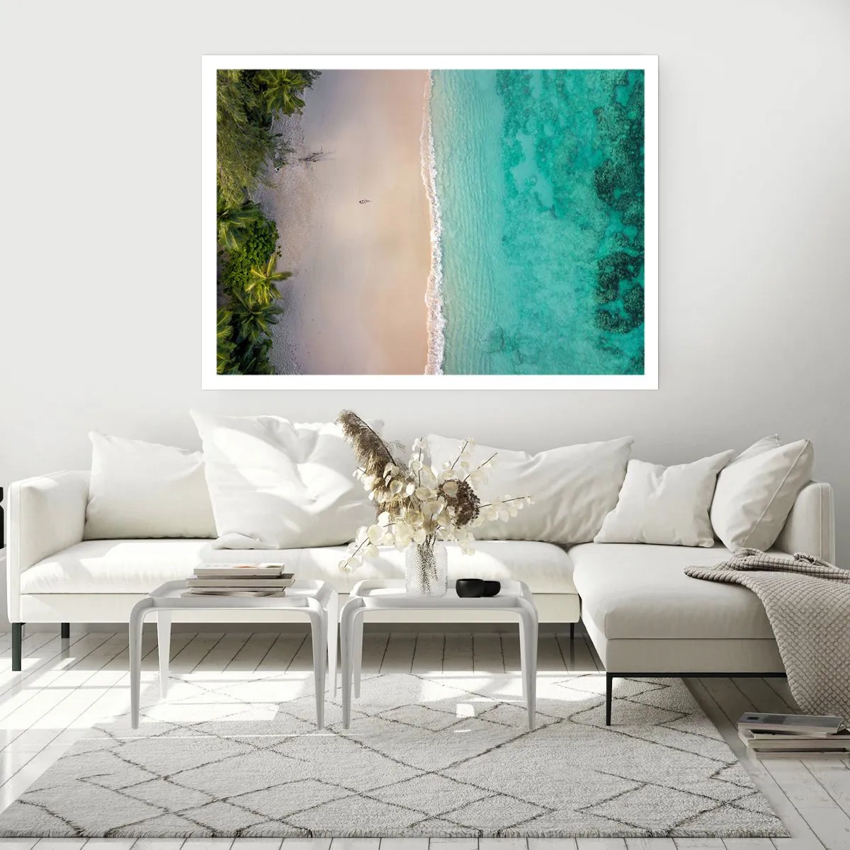 Poster - Paradijsstrand - 91x61 cm