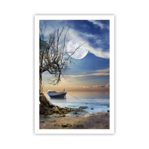 Poster - Is dit het einde of het begin? - 61x91 cm