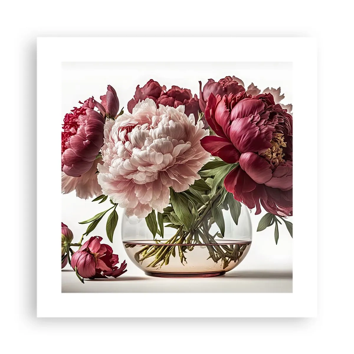 Poster - In volle bloei van schoonheid - 40x40 cm