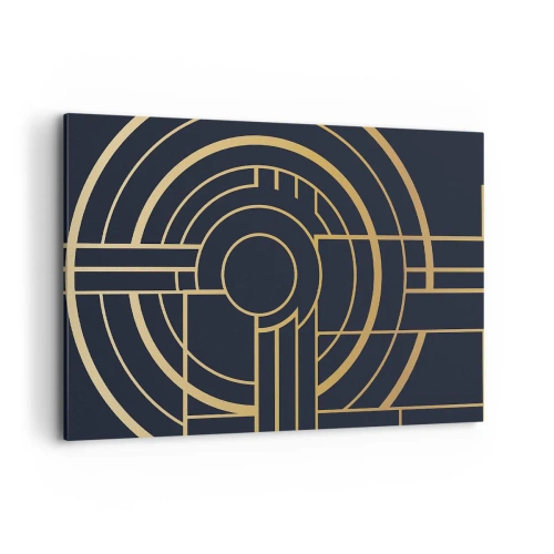 Schilderen op canvas - Draaien van dingen - 120x80 cm