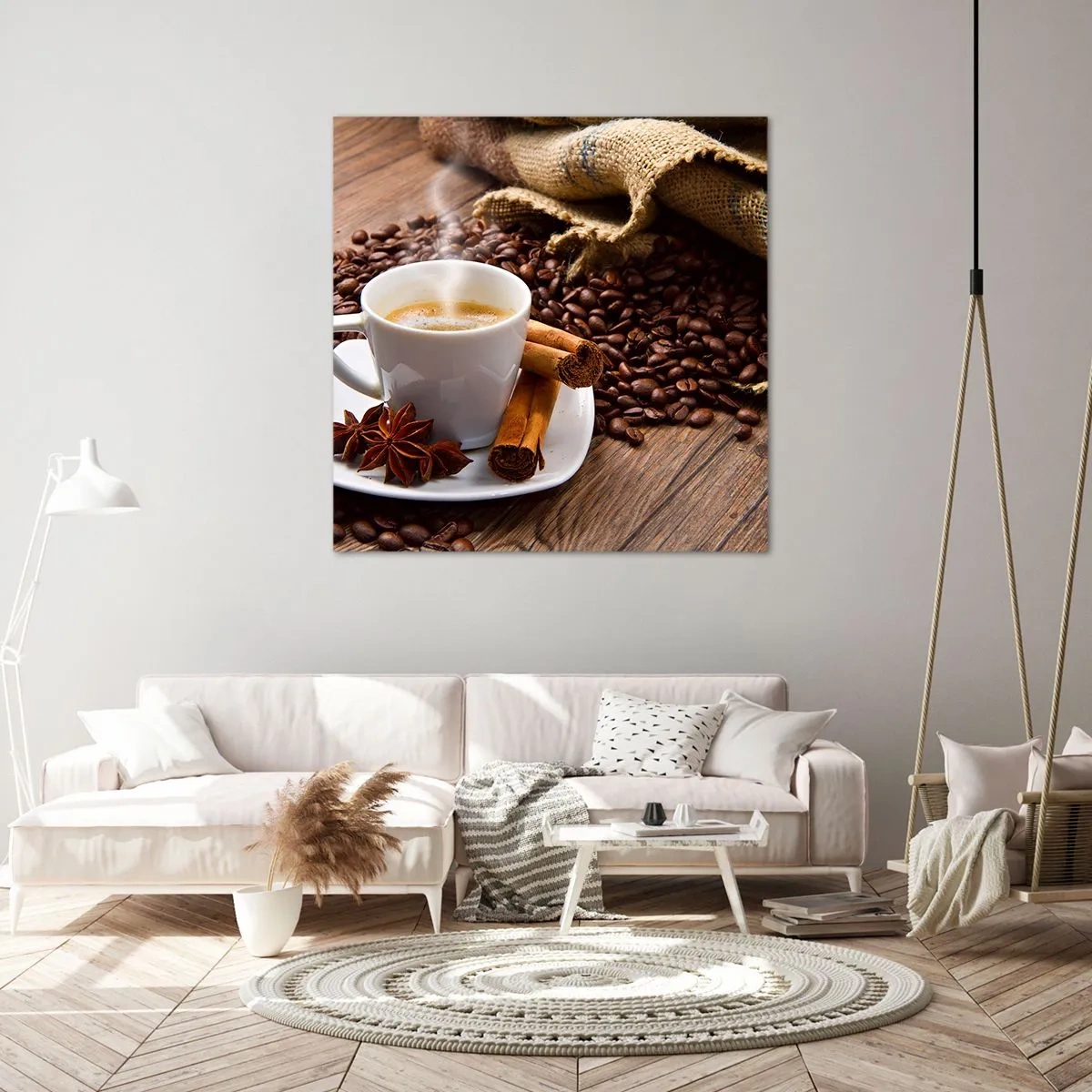 Schilderen op canvas - Pittige smaak en aroma - 40x40 cm