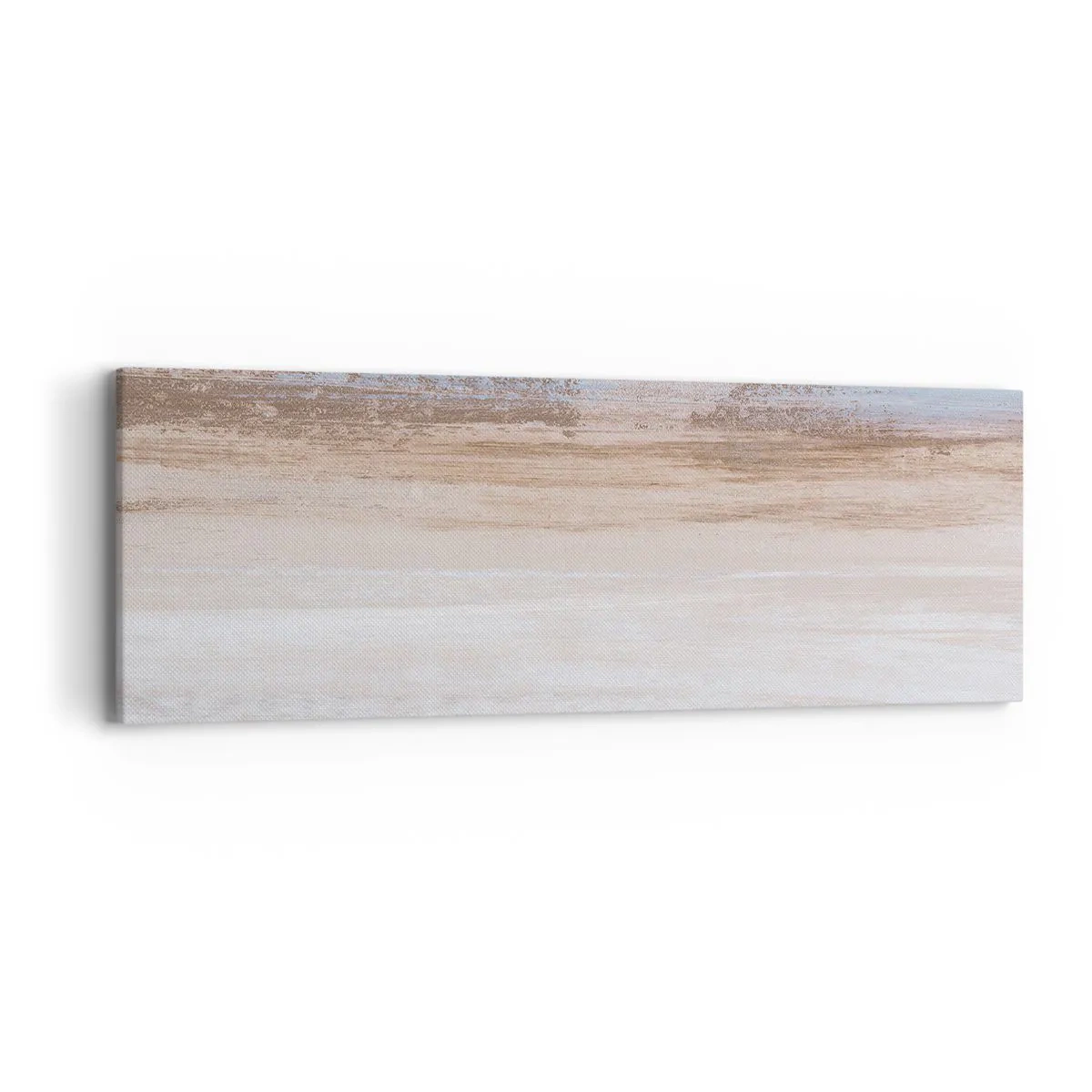 Schilderen op canvas - Dubbelzinnig landschap - 90x30 cm