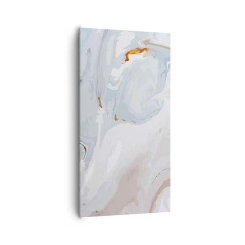 Schilderen op canvas - Het wit is verheven - 65x120 cm