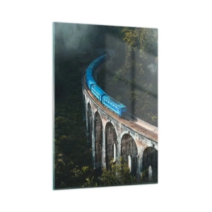 Schilderen op glas - Neiging tot natuur - 50x70 cm