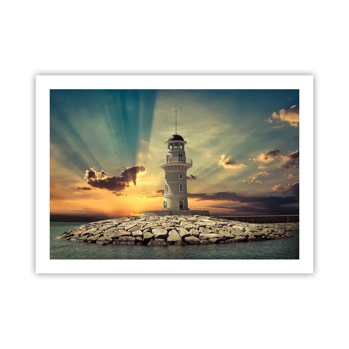 Poster - Licht - Goed - Schoonheid - 70x50 cm