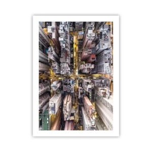 Poster - Groeten uit Hong Kong - 50x70 cm