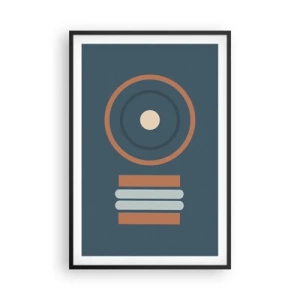 Poster in een zwarte lijst - De essentie van dingen - 61x91 cm