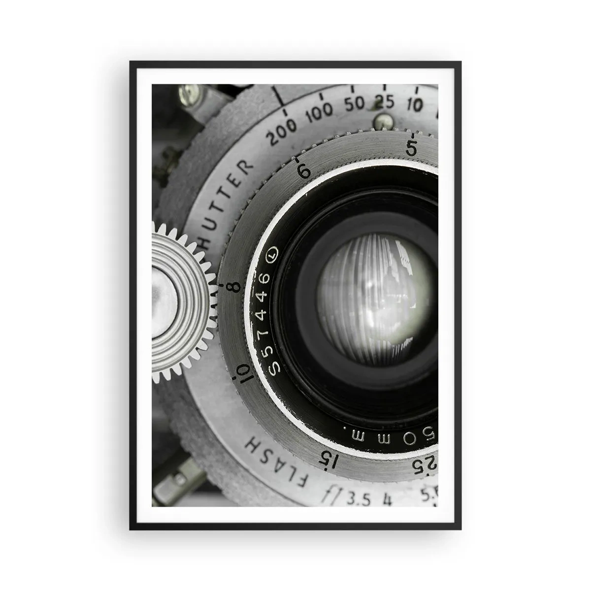 Poster in een zwarte lijst - Een verhaal over Hollywood - 70x100 cm
