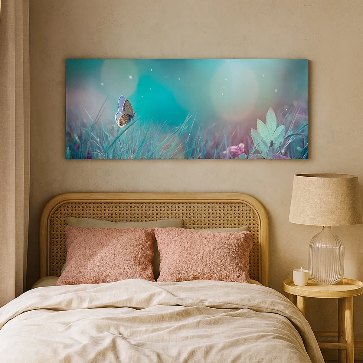 Schilderen op canvas - Het geheime leven van de weide - 30x30 cm