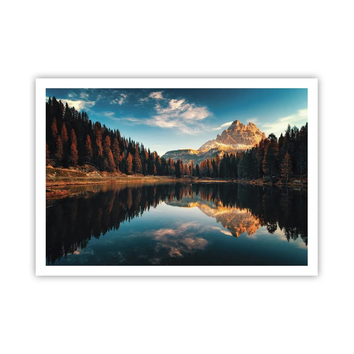 Poster - Dubbel landschap - 100x70 cm