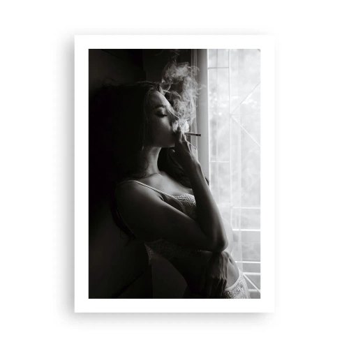 Poster - Een sensueel moment - 50x70 cm
