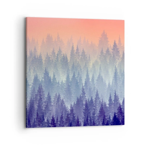 Schilderen op canvas - Hoog, hoger, naar de hemel - 70x70 cm