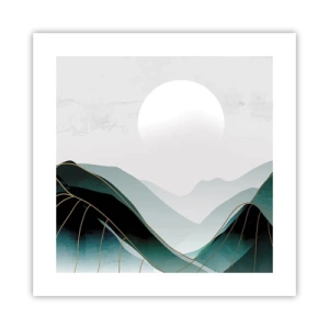 Poster - In volle majesteit - 40x40 cm