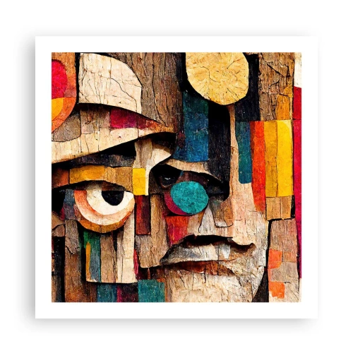 Poster - Ik zie je… - 60x60 cm